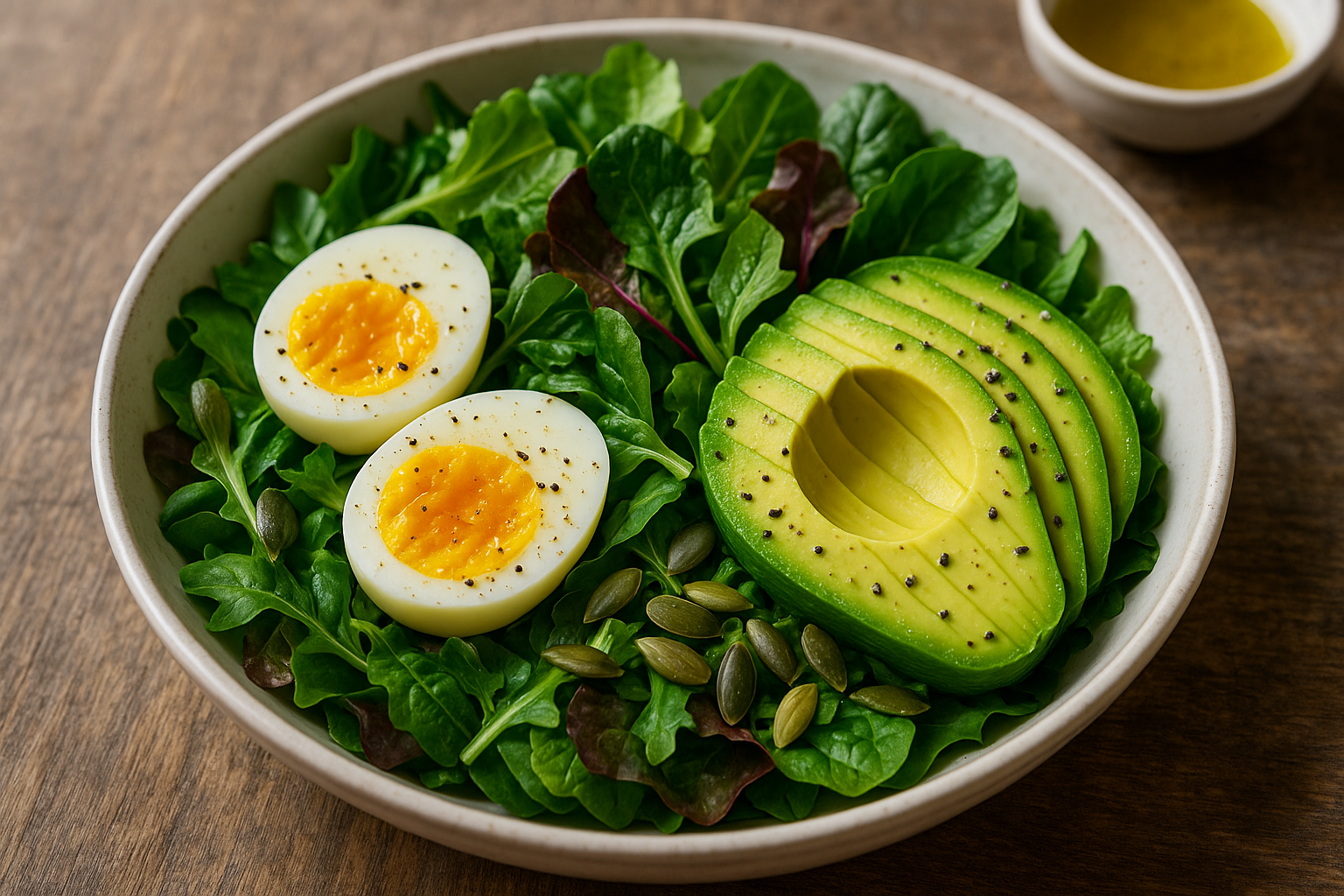 High-Protein Egg & Avocado Bowl